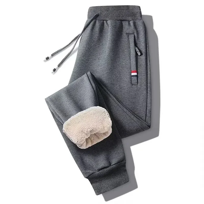 Dark gray-red label lambswool [ankle-tied]]