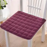 Chair Mat Plush Square Seat Pad for Home Office Comfort Non-slip Chair Cushion for Indoor Outdoor Dining Chairs for Ultimate 1