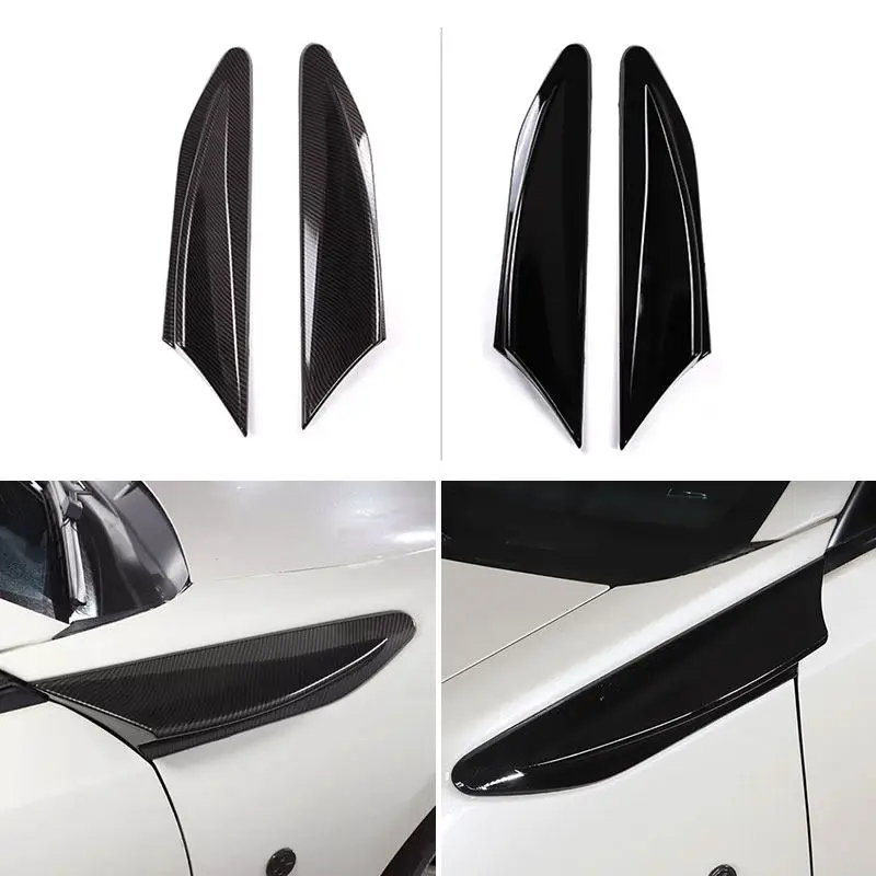 

For Toyota FT86 GT86 Subaru BRZ ZC6 2012 2013 2014 2015 2016 2017 2018 2019 2020 ABS Car Accessories Side Air Outlet Fender Trim