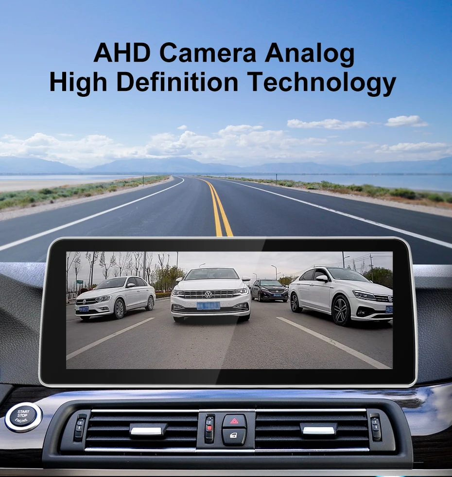 AHD Night Vision Reversing Auto Parking 170 Degree Car Rear View Camera Waterpro