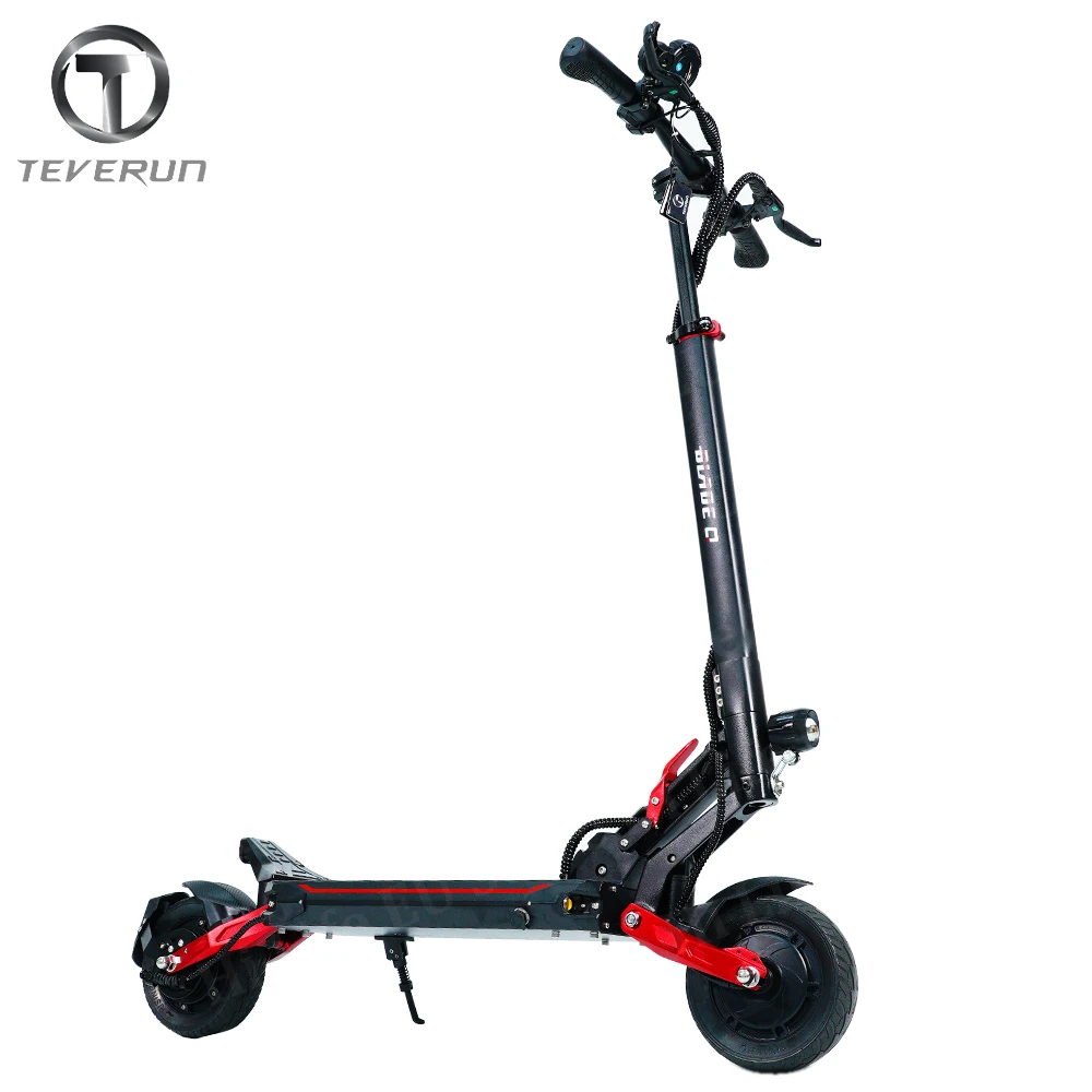 Newest 8.5 Inch Teverun Blade Q 36V 15Ah Dual Motor Rate Power 2*350W Top Speed 40km/h LCD Display With NFC Card