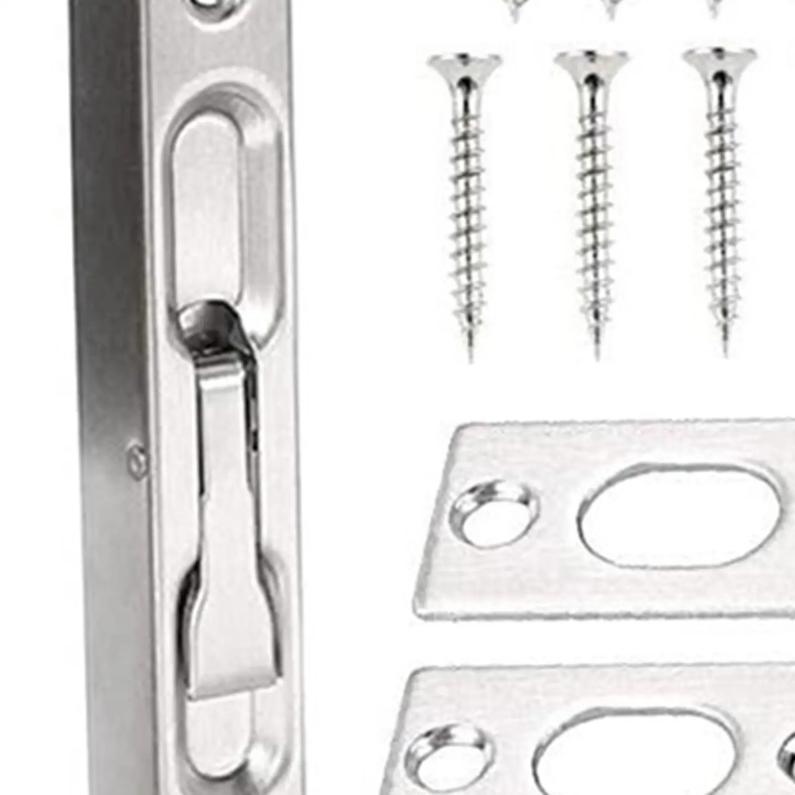 Flush Bolts Dustproof Replacement Stainless Steel for Home Apartment Hotel