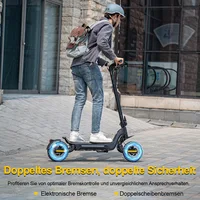 Vente flash - Trottinette électrique TODIMART X5S 2000W à double moteur, 48V 18.2Ah, vitesse maximale de 50 km/h, autonomie de 70 km, pliable, roues de 10 pouces, tout-terrain, pour adultes 5