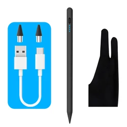 Magnetic Absorbent Universal Stylus for Capacitive Touch Screens (Black 2)