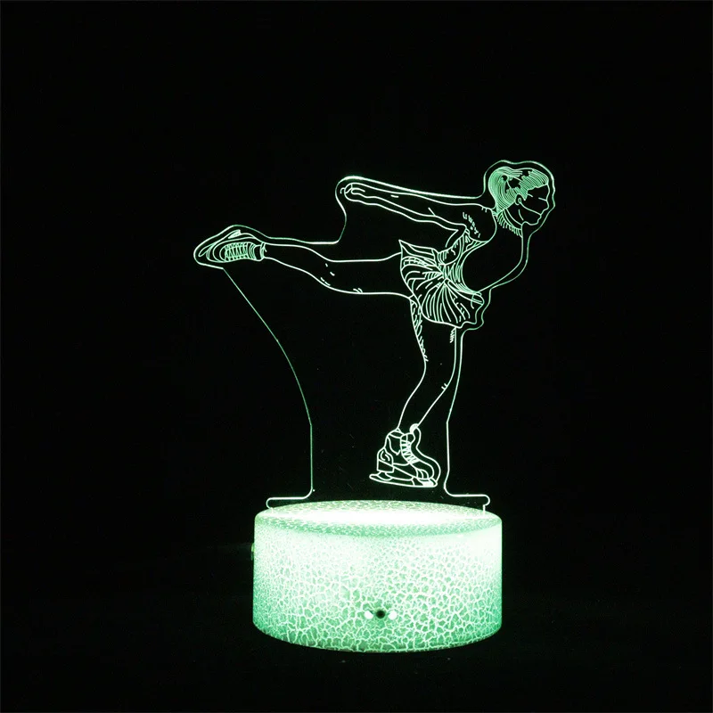 Nightdn  3D ߰ , ƿ LED 7  ġ ̺ å ,  ũ , Ʈ  Ȩ 