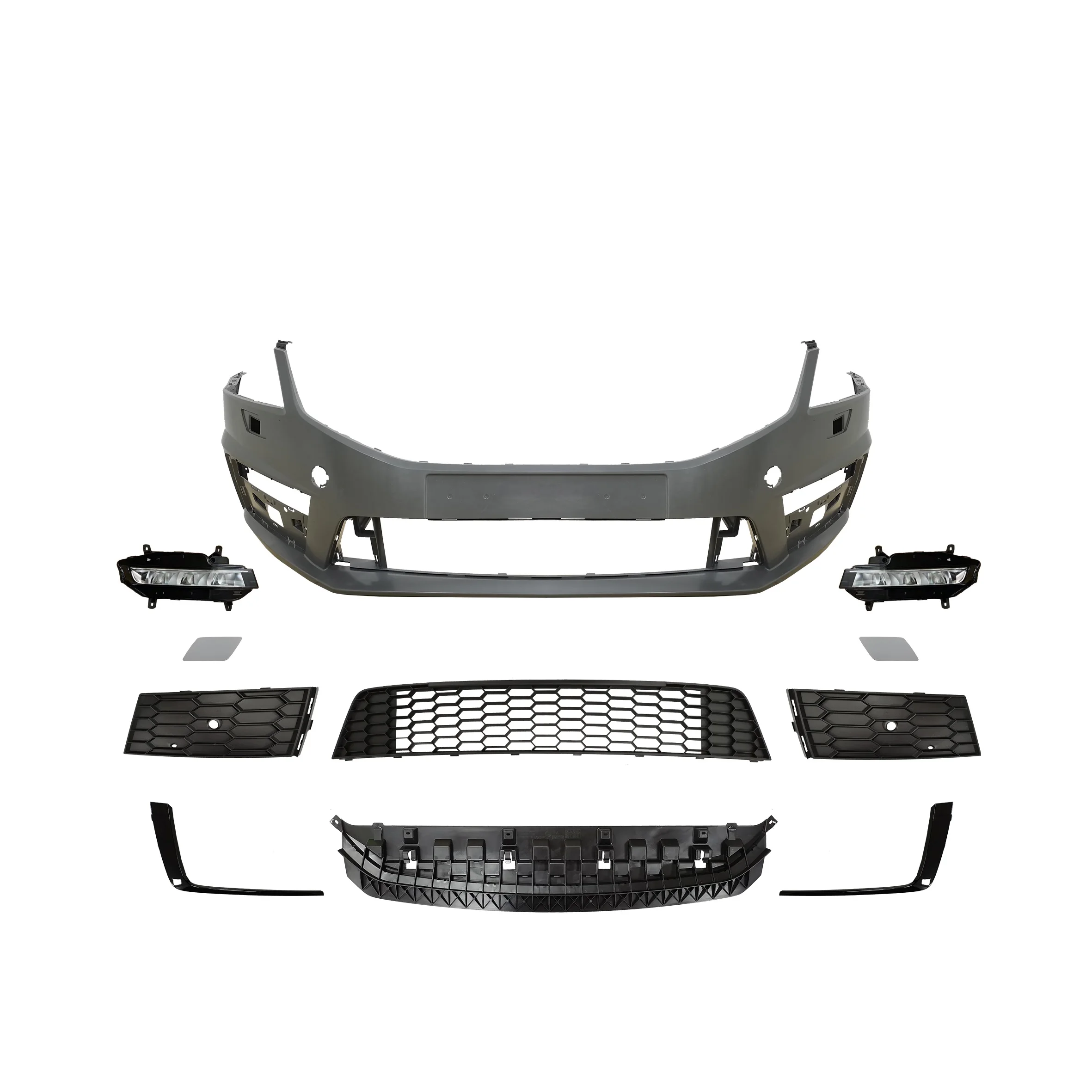 Good Quality Auto Parts Octavia Upgrade RS/VRS Front Bumper with Grille for  VW Skoda Octavia 2017-2019 - AliExpress