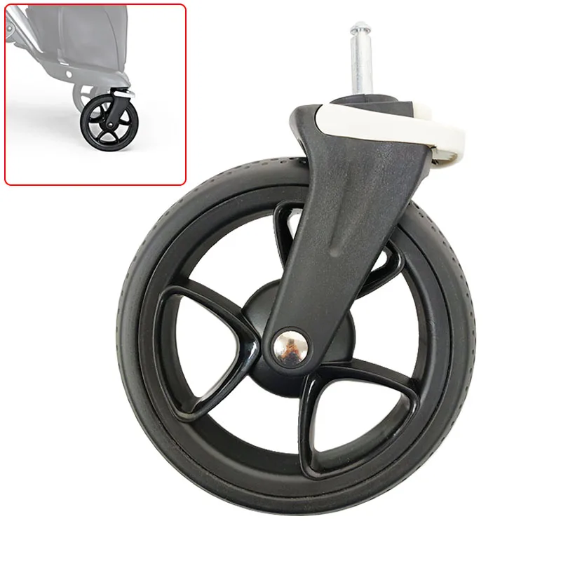 stroller-front-wheel-compatible-stokke-xplory-v4-v5-v6-pushchair-right-left-one-with-bearing-bracket-axle-baby-pram-accessories
