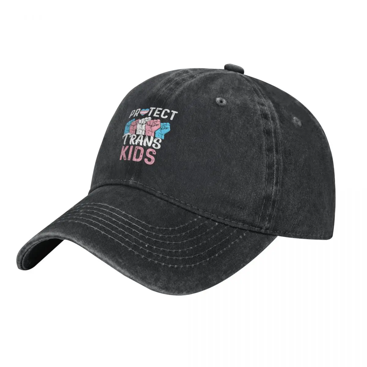 

Protect Trans Kids Transgender LGBT Pride Tee Racerback Fashion Baseball Cap Peaked Cap Men's Hat Women's Cap Mesh Cap