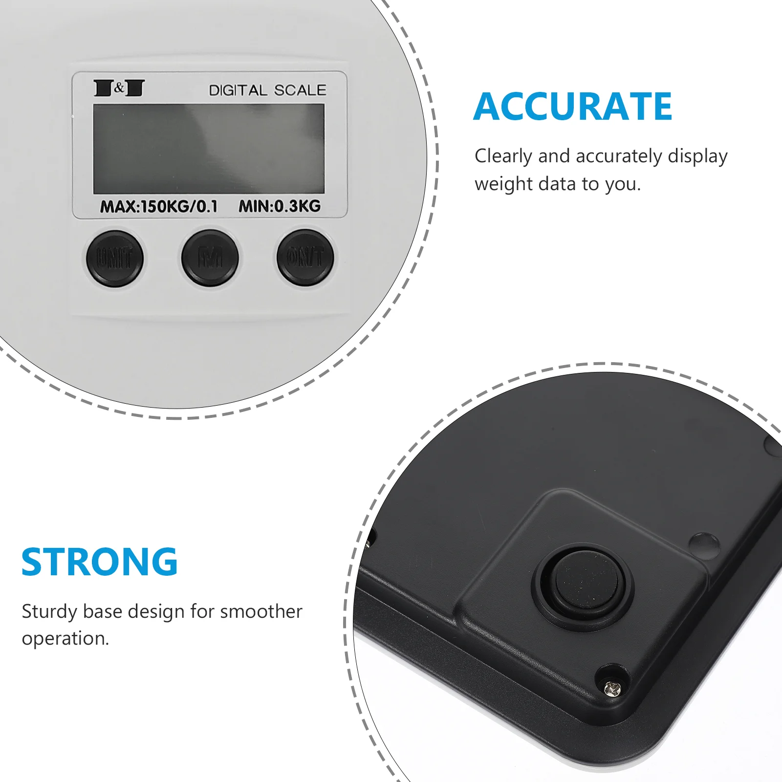 Scale for Body Weight Scales Baby Electronic Digital Display Health Pet Weighing