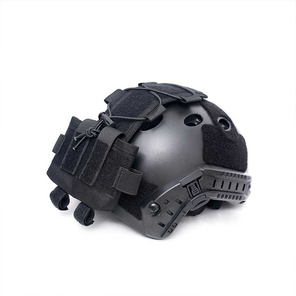 MK2 Helmet Battery Pouch 600D Nylon Night Vision Battery Accessory Bag for Cycling Hiking Camping tactical helmet accessories