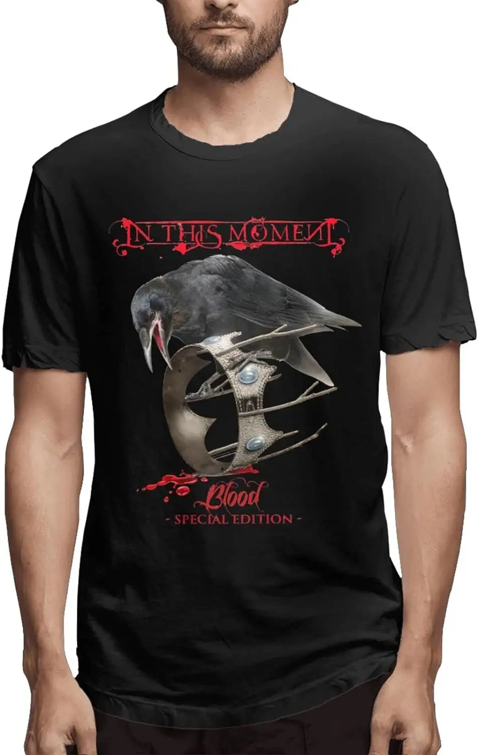 

Men T Shirt Short Sleeve Fashion Tee Summer Cotton Shirts Double Sided Pattern