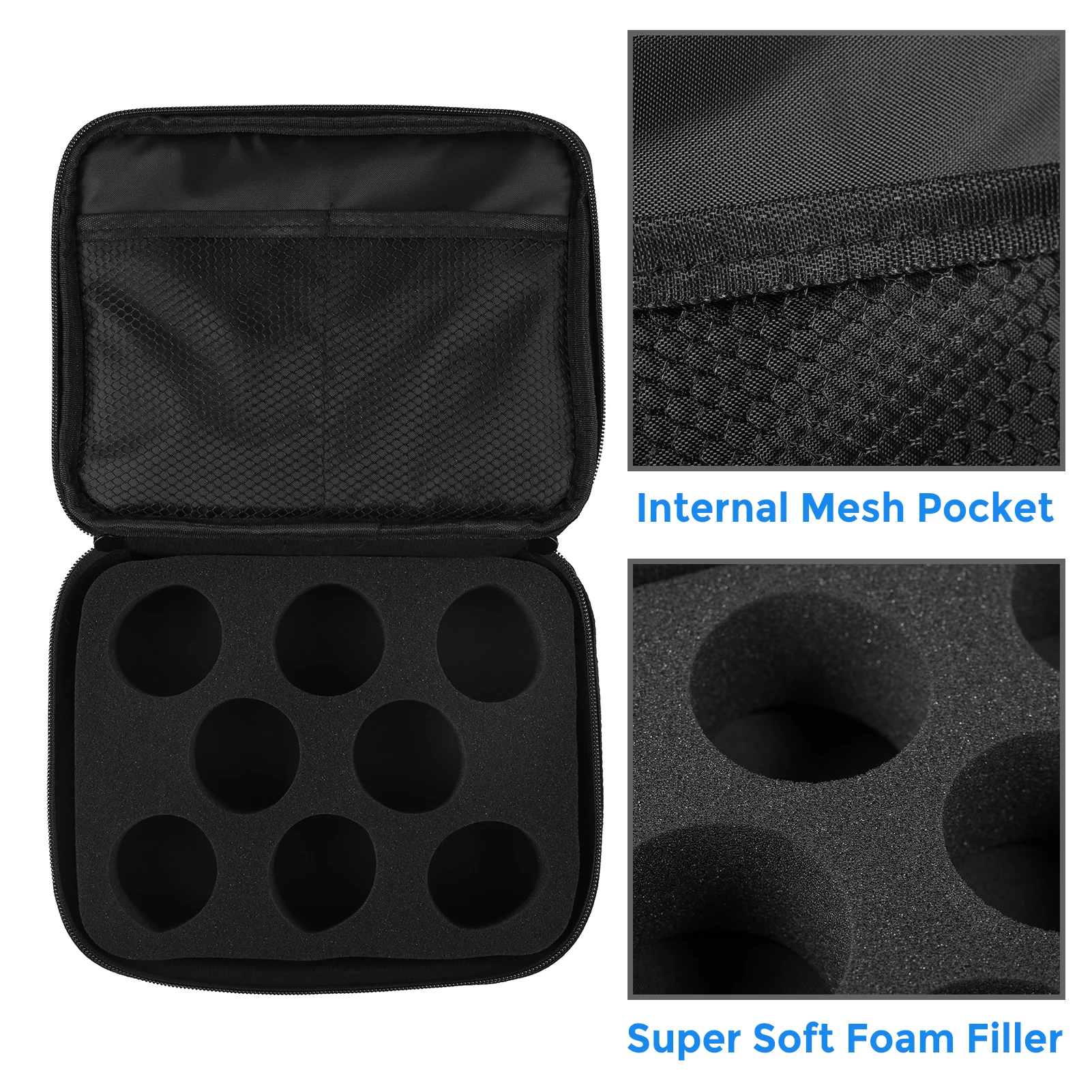 Yoyo Ball Yoyo Ball Holder Storage Bag Shock-absorbing Yo Yo Protective Bag Case 8 Yoyo Balls Accessories