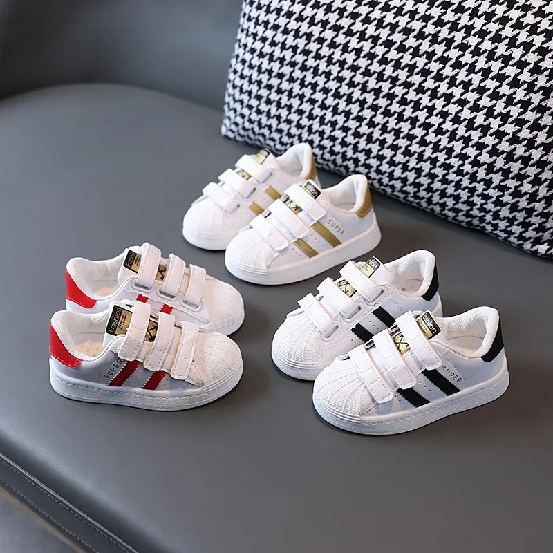 Children's Sneakers Kids Fashion Design Non-slip Casual Shoes for Boys Girls Hook Breathable Sneakers Toddler Outdoor Shoe sports shoes kids sneakers kids shoes kids sports shoes