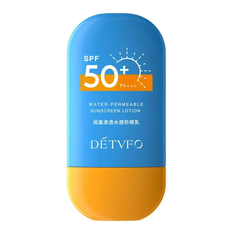 

SPF50+ Sunscreen Lotion 50g UV Protection PA+++ Sunblock Cream Waterproof Sweatproof Hydrate Face & Body Summer Sunscreen Lotion