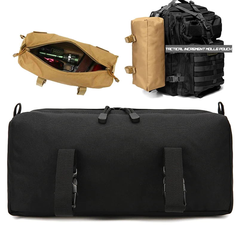 

Tactical Pouch Multi-Purpose Increment Pouch Short Trips Bag Tactical Waist Bags Utility Pouch Attachment Military Pocket Pack
