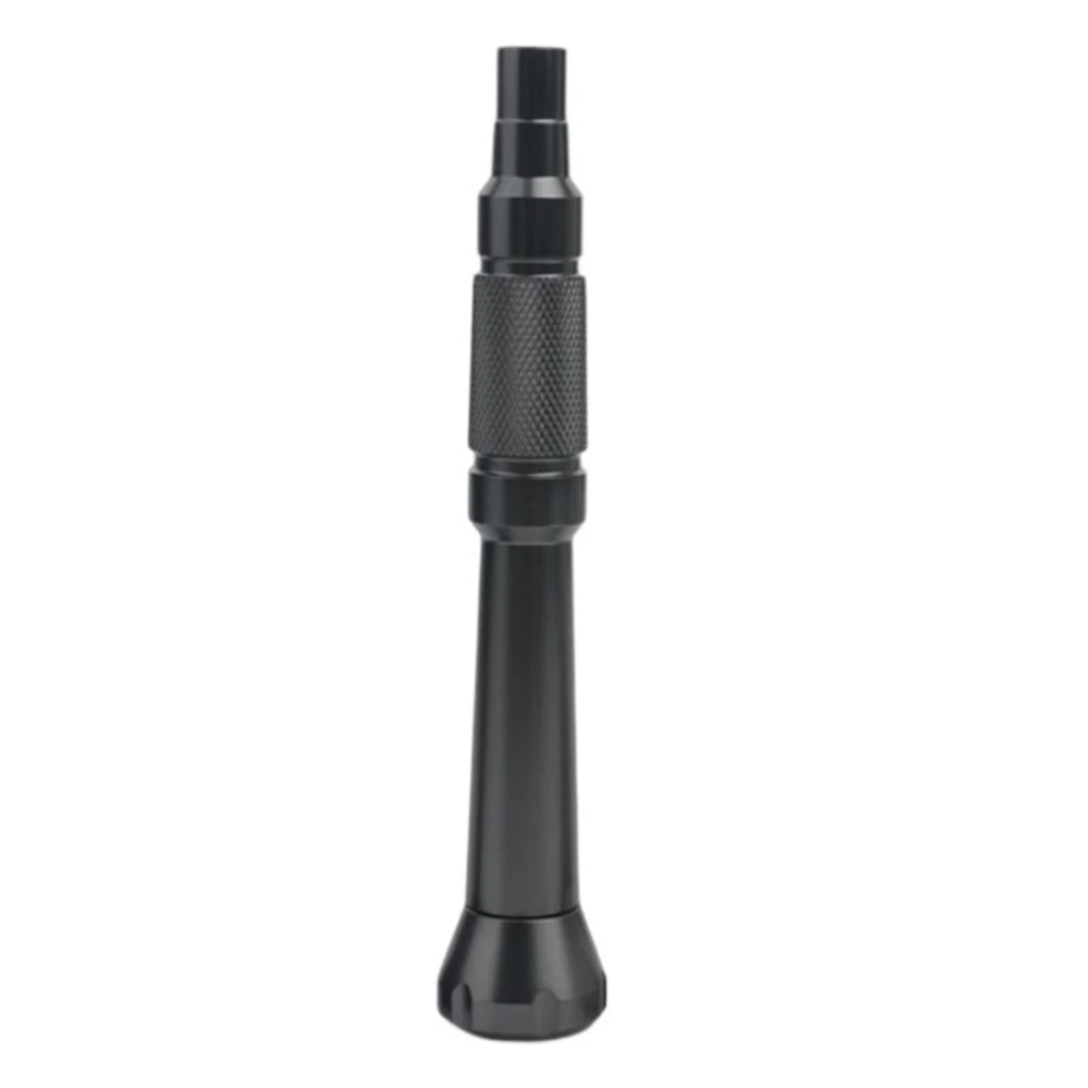 1pc 알루미늄 합금 정밀 자기 스크루 드라이버 핸들 홀더 수리 손 도구 4mm 16 진수 비트 연장 막대 핸드 툴
