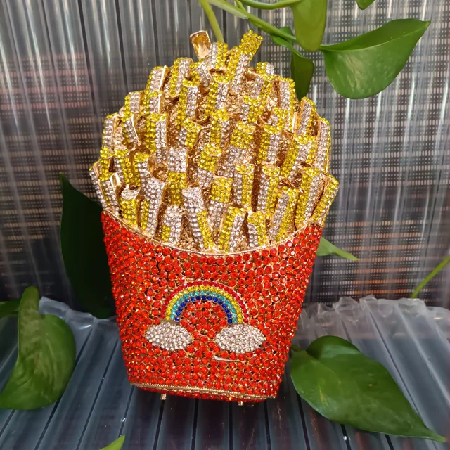 french fries purse