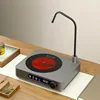 220V Automatic Water Supply Electric Ceramic Stove Tea Maker High Power Water Pumping Induction Cooker Desktop Tea Stove 1500W 1