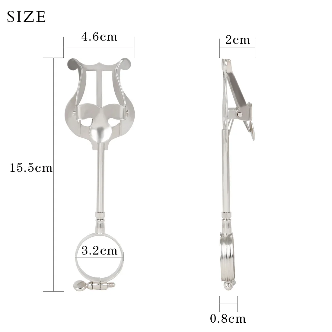 Black Pipe Clarinet Portable Score Marching Music Stand Black Pipe Clarinet Special Accessories Music Score Stand