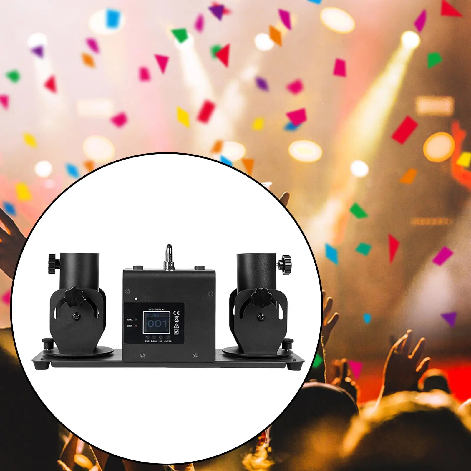 

Confetti Machine Petal Confetti Adjustable Angle Durable with Remote Control Stage Confetti Machine for Concerts Special Events