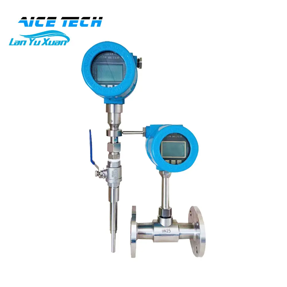 

Aice Tech High Quality 1.0% Precision Ammonia Gas Flow Meter Digital Air Thermal Mass Flowmeter