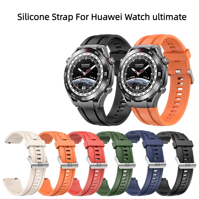 Cinturino In Silicone Per Huawei Watch Ultimate Strap Cinturino Sportivo Per Cinturino Per Huawei Watch Ultimate Sostituzione Correa Strap