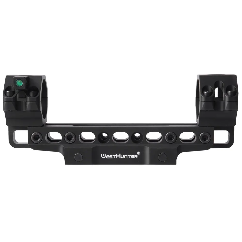 WestHunter WH301 One Piece Adjustable Length Angle Picatinny Rings Scope Mounts CNC Machined Optical Riflescope Accessories