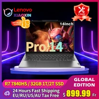 Lenovo Laptop Xiaoxin Pro 14 2023 AMD Ryzen7 7840HS  Radeon 780M 32G LPDDR5X 1T/2T SSD 2.8K 120Hz IPS Screen 400nits Notebook 1