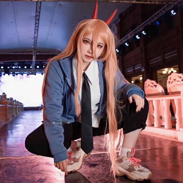 Chainsaw Man Cosplay - Power Uniform Cosplay Costume Set