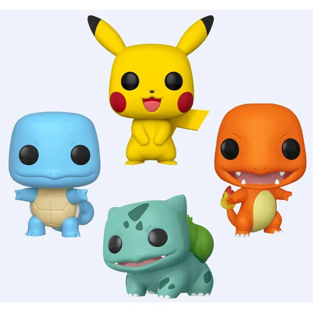 Funko POP Games Pokemon Go Pikachu 353 553 Bulbasaur 453 Charmander 455 SQUIRTLE 504 MEWTWO 581