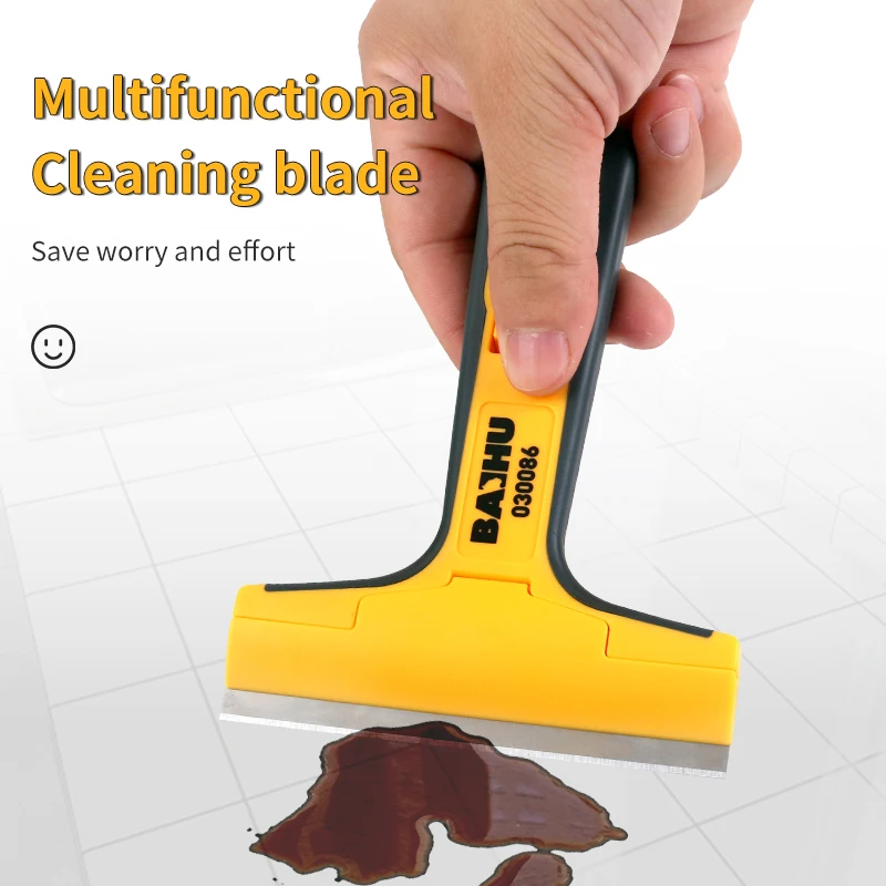 100mm Cleaning Shovel Cutter Portable Cleaning Knife Glass Floor Tiles Scraper Blade Seam Removal Household Kitchen Hand Tool 3