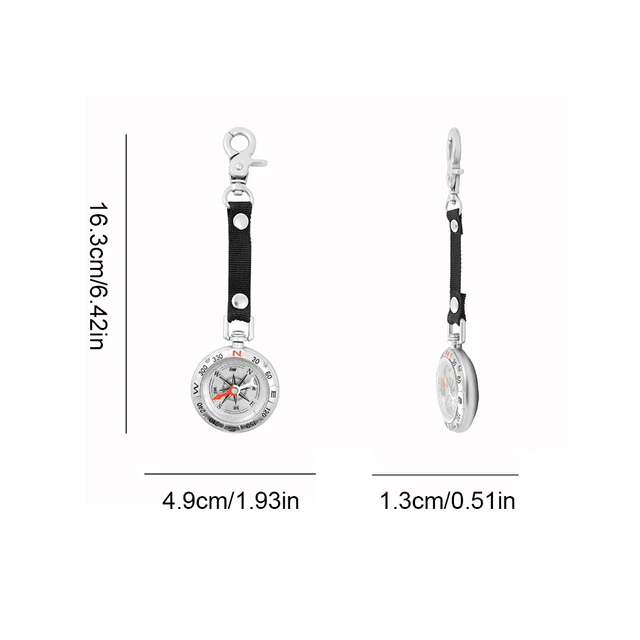 Mini Pocket Camping Compass 6