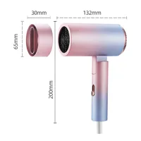 Nouveau Mini sèche-cheveux haute puissance, Ion lumière bleue, séchage rapide, silencieux, marteau de sécurité pliable, pratique 4