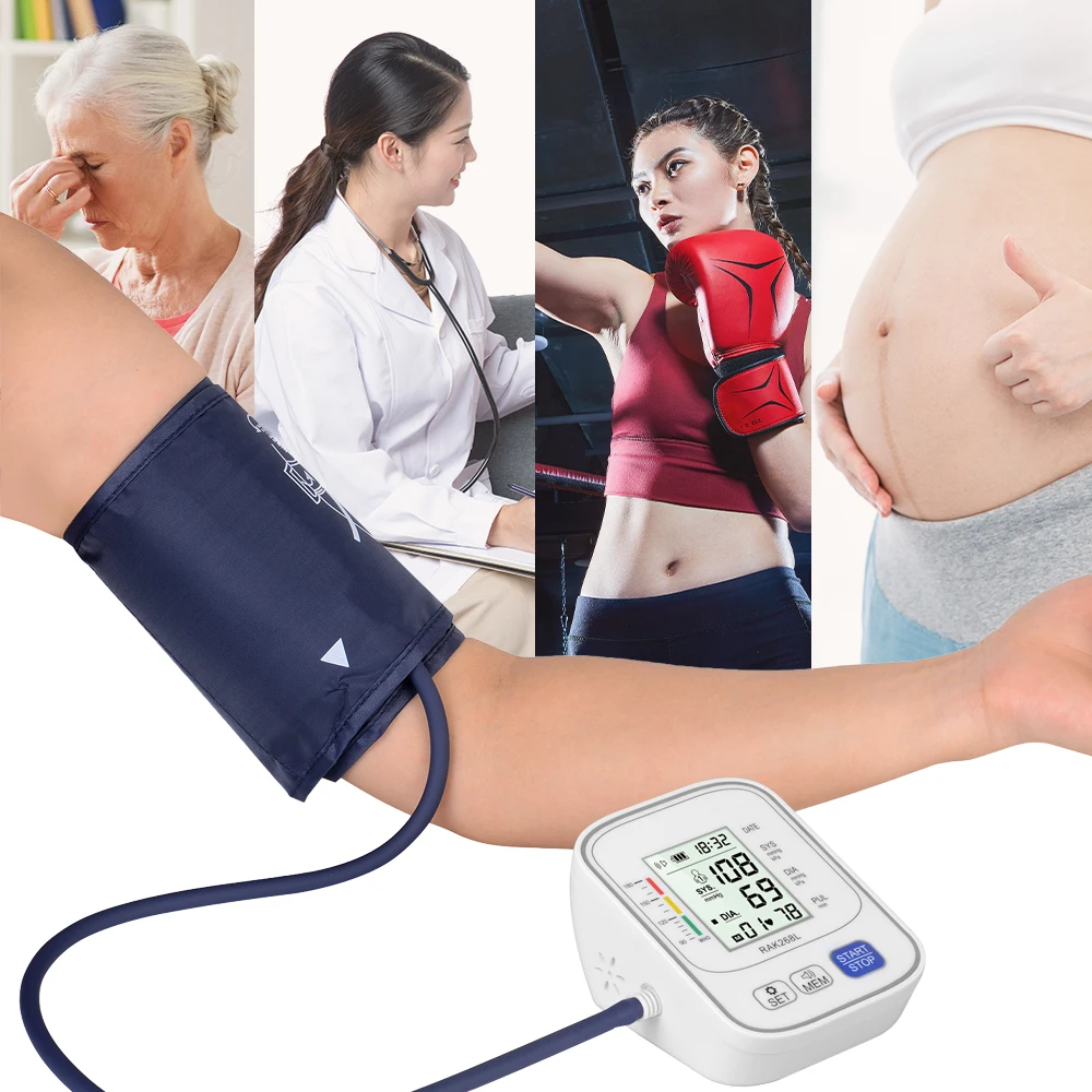Szkia Digital Blood Pressure Monitor Presion Arterial Medical Health Equipment Sphygmomanometer Arm Sphygmomanometer