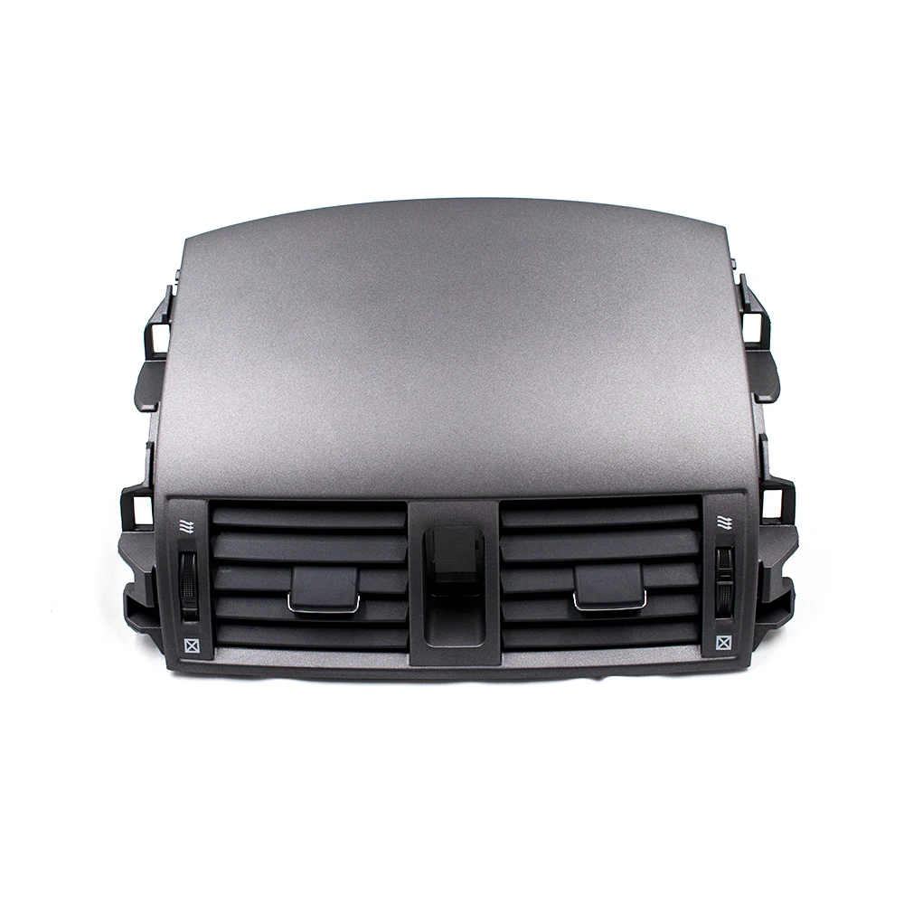 AC Air Conditioner Vent Grille Dashboard Panel Cover Center Dash A/C Outlet Air Vent Panel For Toyota Corolla 08-13 Conditioning Outlet Panel Grille Cover 55670-02160 55663-02060