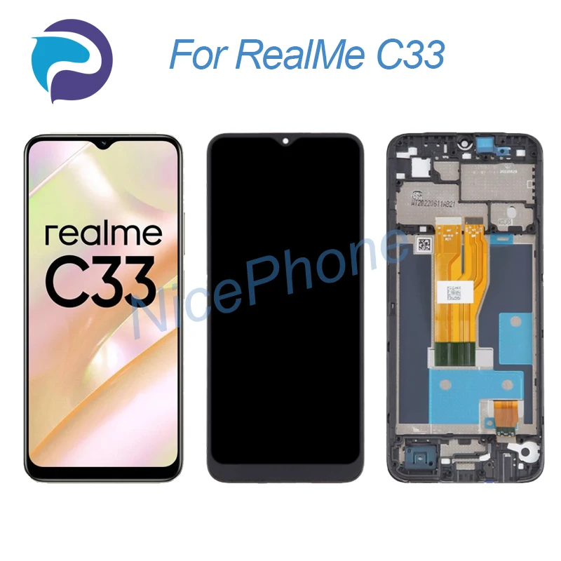 

ЖК-экран для RealMe C33 + сенсорный дигитайзер дисплей 1600*720 RMX3624 C33 ЖК-экран дисплей