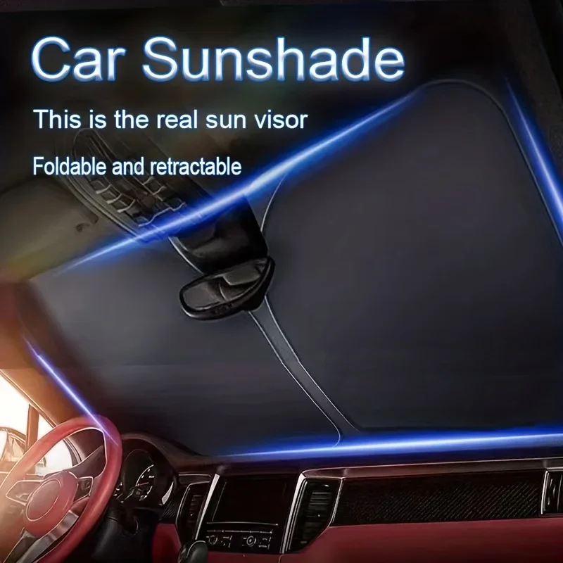 140x70cm Car Front Window Sunshade Cover Sun Shade Windshield Visor Windscreen Folding Auto UV Protection Styling Accessories car sunshade windshield sunshade windshield sun shade