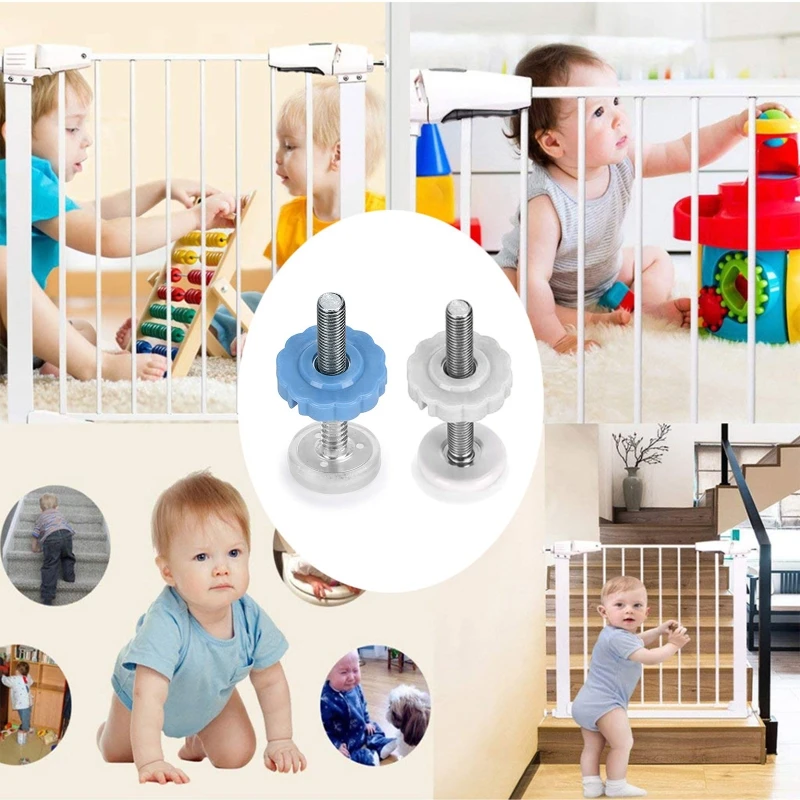 Baby Safety Gate 83XC Pressure Mounted 4Pcs Spindle Rods