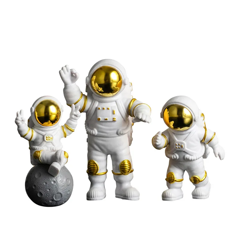 1pc Süße Astronautenfiguren Auto Ornament, Auto Armaturenbrett