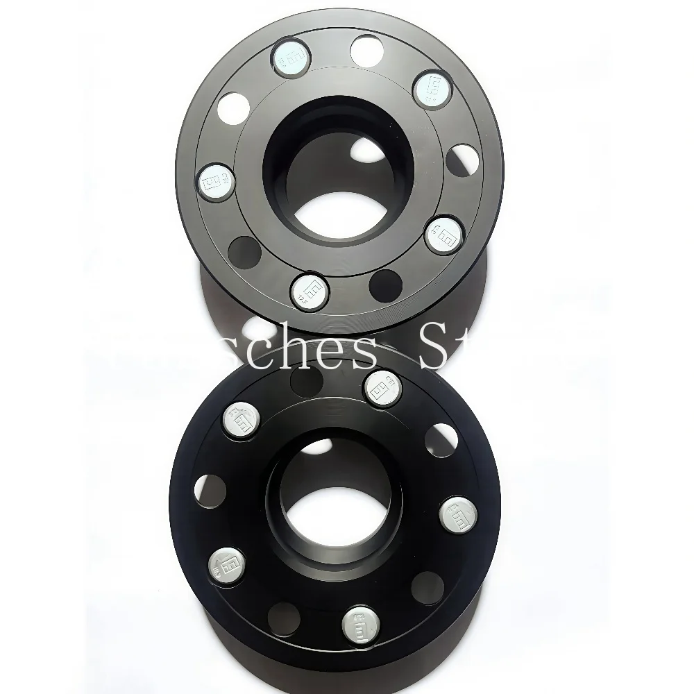 2개 20mm ET 와이드 휠 어댑터 PCD 5x114.3 CB 60.1mm 러그 스터드 M12x1.5