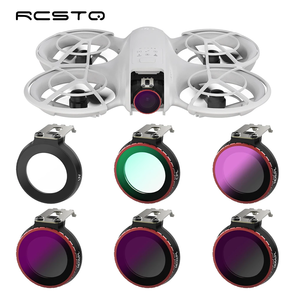 Filtre ND DJI ND8/16/32/64/PL - Lot de 7 Filtres pour Drone