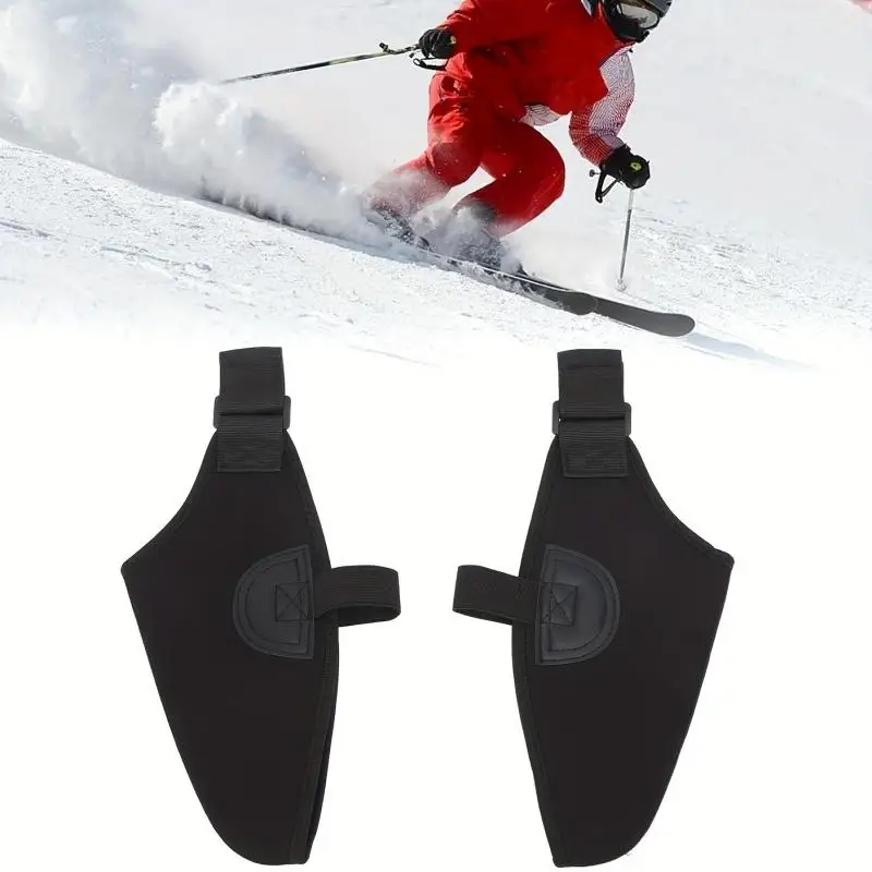 Dual Skate Snowshoe Covers Windproof Insulated Ski Boot Covers Polyester Boot Winter Ski Sports Warm Accessories