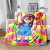 Doctor Slump cartoon printed blankets Flange Warm blanket soft and comfortable blanket picnic blankets bed linings birthday gift 4