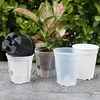 Water Storage Flower Pot Green Plant Pot Butterfly Orchid Breathable Root Control Pot Self Absorbing Transparent Lazy Planters 1