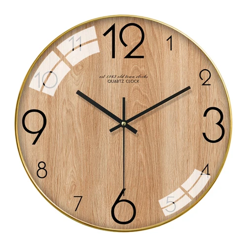 Bedroom Nordic Atmospheric Clock Wall Decor Creativity Modern Living Room Decoration Silent Fashion Large Home Clocks Garden 