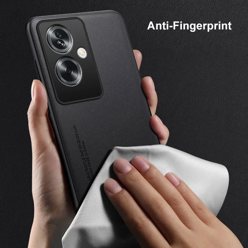 Luxury PU Leather Matte Silicone Full Protection Phone Case – Premium Back Cover Coque