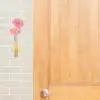 Wall Vase Plant Cuttings Decoration Flower Pot Pendant Wall-mounted Heart Design Iron Metal Professional No Drilling Required 4