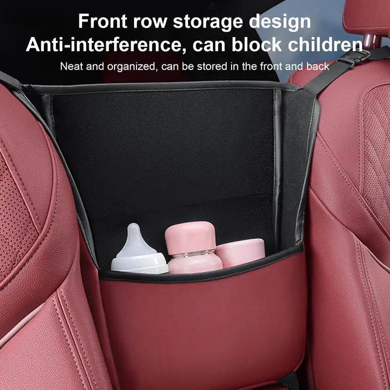 Organizer Per Sedile Auto - Tasche Multiuso In Feltro Con Protezione Schienale - Foto 13