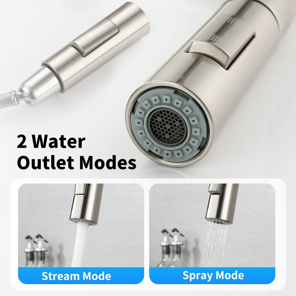 Kitchen Faucets Smart Touch Crane Sensor Water Tap Sink Mixer Rotate KH-1015