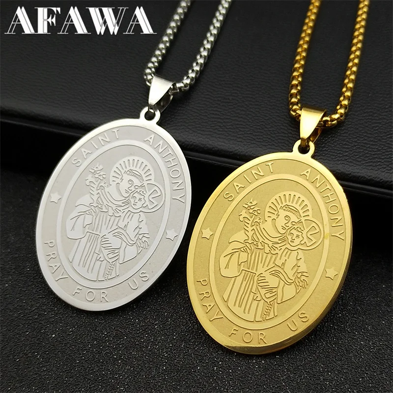 Saint Anthony Prayer Necklace 2